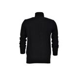 Erkek Spor Düz Balıkçı Yaka Kazak R21010 BGL-ST03179 SİYAH L