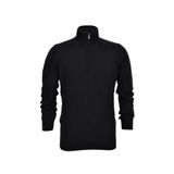 Erkek Spor Düz Fermuarlı Yaka Kazak R22949 BGL-ST03181