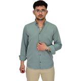 Erkek Spor Gömlek Regular Fit 9601 BGL-ST04412 - Mint Yeşili