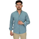 Erkek Spor Gömlek Regular Fit 9630 BGL-ST04413 - Mint Yeşili