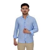 Erkek Spor Gömlek Regular Fit 9646 BGL-ST04411 MAVİ 2XL