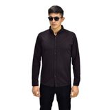 Erkek Spor Jakarlı Uzun Kol Gömlek R6520 BGL-ST03204 BORDO L
