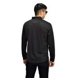 Erkek Spor Jakarlı Uzun Kol Gömlek R6520 BGL-ST03204 KAHVE L