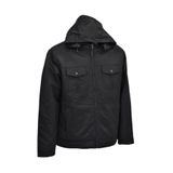 Erkek Spor Kapüşonlu Mont BGL-ST03938 SİYAH 2XL
