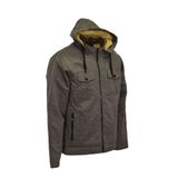 Erkek Spor Kapüşonlu Mont BGL-ST03938 VİZON S