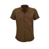 Erkek Spor Likralı Gömlek 0037 BGL-ST03848 A.KAHVE S