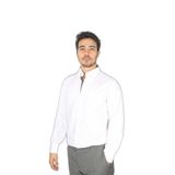 Erkek Spor Model Uzun Kollu Regular Fit Beyaz Gömlek 14313042-010