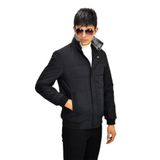 Erkek Spor Peluş Yaka Mont M3096 BGL-ST03242 SİYAH 3XL
