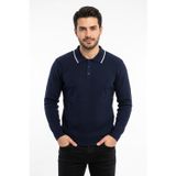 Erkek Spor Polo Yaka Mevsimlik Kazak BGL-ST05364