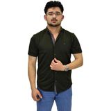 Erkek Spor Silim Fit Kısa Kol Gömlek BGL-ST04480