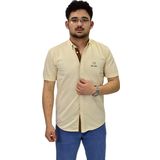 Erkek Spor Silim Fit Kısa Kol Gömlek BGL-ST04481