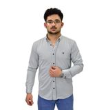 Erkek Spor Silim Fit Uzun Kol Gömlek BGL-ST04484 GRİ M
