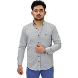 Erkek Spor Silim Fit Uzun Kol Gömlek BGL-ST04484
