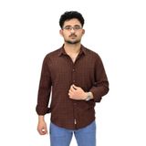 Erkek Spor Silim Fit Uzun Kol Gömlek G5005 BGL-ST04494 KİREMİT S