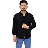 Erkek Spor Silim Fit Uzun Kol Gömlek G5011 BGL-ST04495 SİYAH 2XL
