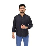 Erkek Spor Silim Fit Uzun Kol Gömlek G5019 BGL-ST04493 ANTRASİT M
