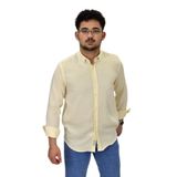 Erkek Spor Silim Fit Uzun Kol Gömlek G5033 BGL-ST04492 KREM XL