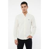 Erkek Spor Slim Fitt Uzun Kol Gömlek BGL-ST05438 - Beyaz - 2XL