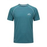 Erkek Spor Tişört Hızlı Kuruyan Esnek Regular Fit Reglan Biyeli Activewear (TURKUAZ, M)
