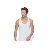 Erkek Sporcu Atlet-Boxer Takım 6'lı Paket 3 Atlet 3 Boxer %100 Pamuk Likralı Ribanalı - Siyah