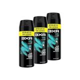 Erkek Sprey Deodorant, 200 Ml 3'Lü Paket İle Uzun Süreli Koruma
