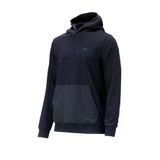 Erkek Standart Fit Kapüşonlu Cepli Siyah Sweatshirt