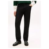 Erkek Straight Fit Pamuklu Denim Siyah Jeans