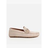 Erkek Süet Deri Bej Comfort Günlük Loafer 02AYH319460A310