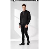 Erkek Süet Mont Ceket | Fermuarlı, Bomber Kesim, Slim Fit
