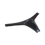 Erkek Suni Deri Tanga, Siyah, Elastan Malzeme, Gece Parti ve Özel Günler için İç Giyim (Siyah Renk Erkek Tanga Külot, 2XL)