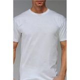 Erkek Süprem Bisiklet Yaka Beyaz T-Shirt 947