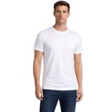 Erkek Süprem Bisiklet Yaka Beyaz T-Shirt 951