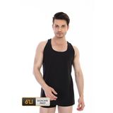 Erkek Süprem Siyah Atlet 0770 6'lı Ekonomik Paket