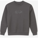 Erkek Sweatshirt Antrasit Sweatshirt Erkek Garson S-Shirt O Yaka T18EG-11305-ANTRASIT - 8 - 9 Yaş - Gri