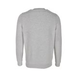 Erkek Sweatshirt Grimalnj Kabartma Baskılı Bisiklet Yaka Logo Detay Cotonel Kumaş Sweat NCS JEANS 1614 GRİMELANJ L