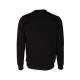 Erkek Sweatshirt Siyah Relaxed Fit Double Face N Aplike Sargı Nakış Logo Detaylı Crewneck NCS JEANS 1649 SİYAH S