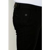 Erkek Syah Slim Fit Armürlü Chino Pantolon NCS JEANS 2194 SİYAH 36