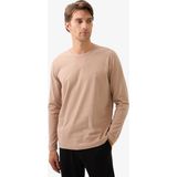 Erkek T-Shirt 40815 - Kahverengi - 2XL