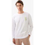 Erkek T-Shirt 40829 - Beyaz - 2XL