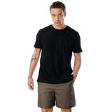 Erkek T-shirt%100 Pamuk Regular Fit Standart Kesim Bisiklet Yaka Basic Tişört BASIC-T-SHIRT1 Siyah S