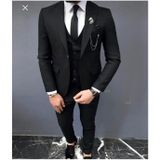 ERKEK TAKIM ELBİSE (SIYAH, 46)