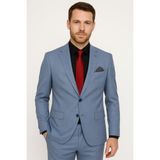 Erkek Takım Elbise Slim Fit - Açık Mavi - 52