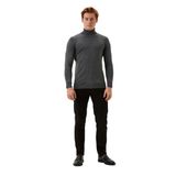 Erkek Tam Balıkçı Boğazlı Triko Koyu Grimelanj Slim Fit Pamuklu Sık Örme Kazak NCS JEANS 3003 KOYU GRİ S