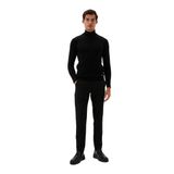 Erkek Tam Balıkçı Boğazlı Triko Siyah Slim Fit Pamuklu Sık Örme Kazak NCS JEANS 3003 SİYAH S