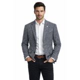 Erkek Tek Spor Ceket 4 Drop Çift Yırtmaçlı Mevsimlik BGL-ST05331