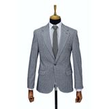 Erkek Tek Spor Ceket Çift Yırtmaçlı BGL-ST03982 LACİVERT 48