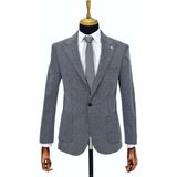 Erkek Tek Spor Ceket Çift Yırtmaçlı BGL-ST03983 LACİVERT 52