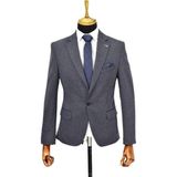 Erkek Tek Spor Ceket Çift Yırtmaçlı BGL-ST04566 LACİVERT 58