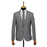 Erkek Tek Spor Kumaş Tek Ceket 6 Drop BGL-ST03970 K.GRİ 48
