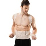 Erkek Ten Rengi Dik Duruş Korsesi (Posturex Korse) (Ten/XL)